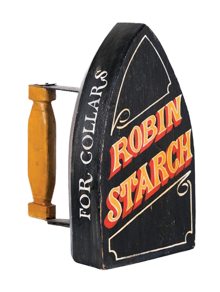 ROBIN STARCH FOR COLLARS IRON COUNTER DISPLAY