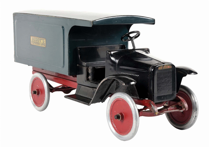 1920S BUDDY "L" PRESSED STEEL EXPRESS LINE TOY TRUCK