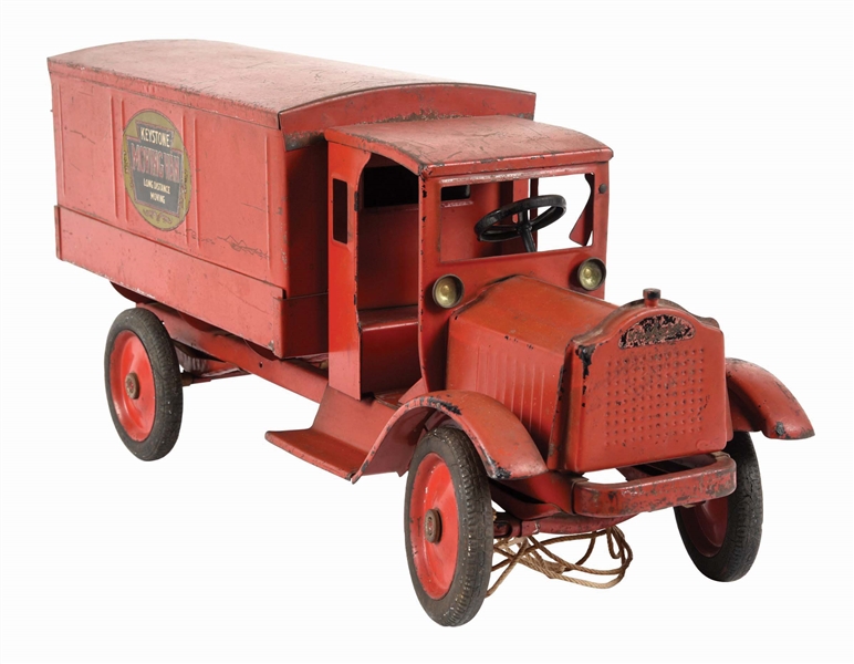 1920S PRESSED STEEL KEYSTONE LONG DISTANCE MOVING VAN