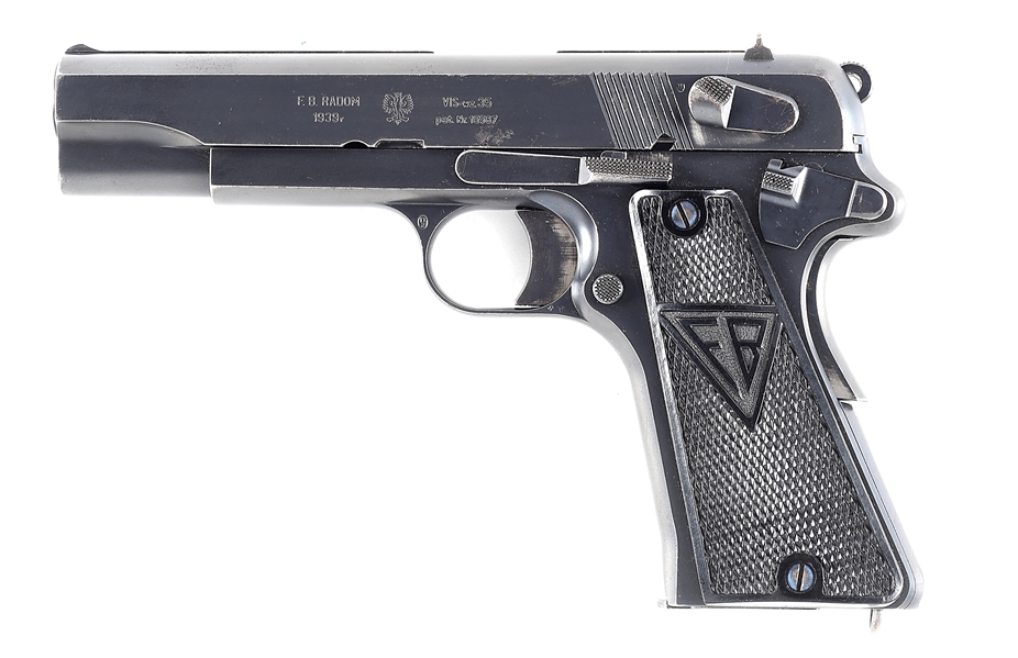 (C) FINE 1939 POLISH EAGLE RADOM VIS-35 SEMI AUTOMATIC PISTOL.