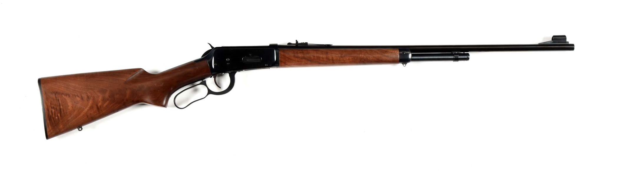 (C) WINCHESTER 64A LEVER ACTION RIFLE.