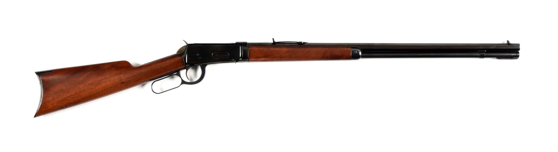 (C) WINCHESTER MODEL 1894 TAKE DOWN LEVER ACTION RIFLE.