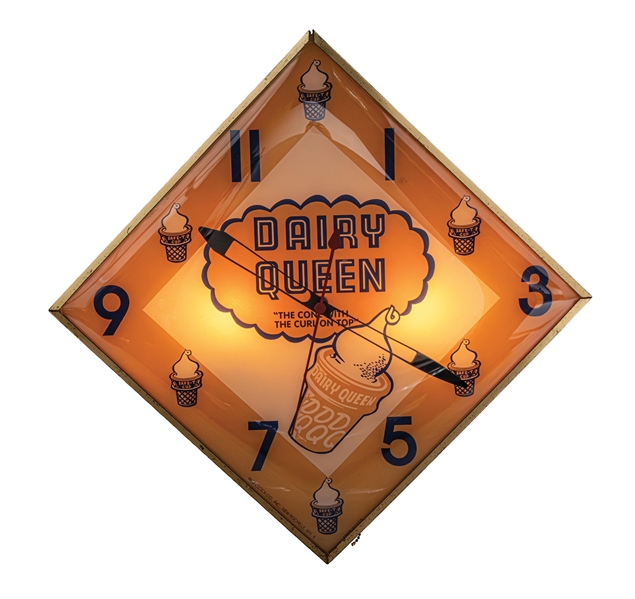 DAIRY QUEEN PAM CLOCK