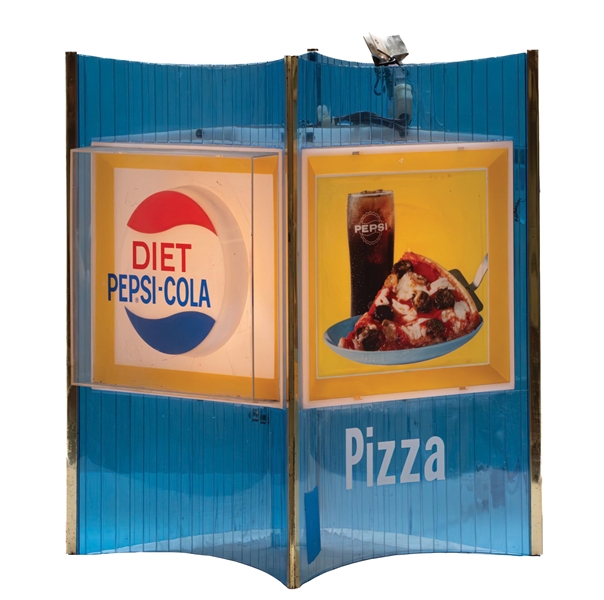 PEPSI-COLA LIGHT-UP CHANDELIER SIGN