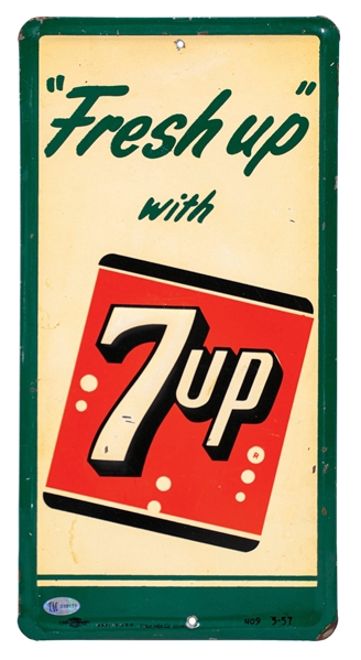 TIN 7UP VERTICAL SIGN