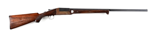 (C) LEFEVER LONG RANGE FIELD AND TRAP GUN, 12 GAUGE SINGLE SHOT 