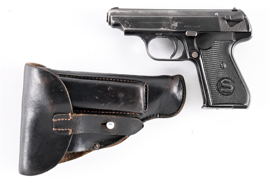 (C)EAGLE C NAZI POLICE  J.P. SAUER & SOHN, H MODEL TYPE 4 IN .32 ACP 