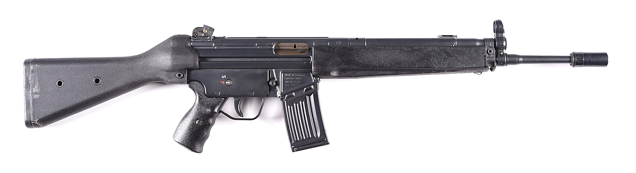 (M) PRE-BAN HECKLER & KOCH HK93 .223 SEMI-AUTOMATIC RIFLE.