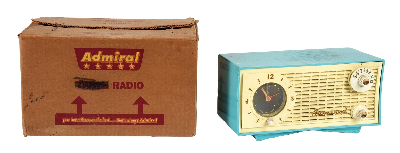 NOS ADMIRAL RADIO W/ ORIGINAL BOX