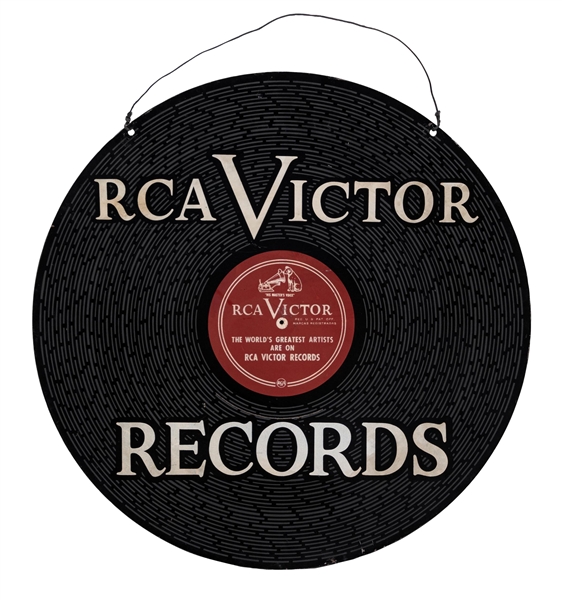 TIN RCA VICTOR RECORDS SIGN