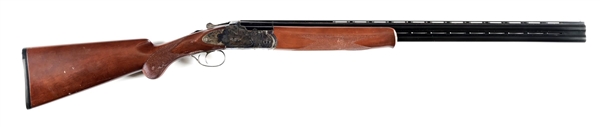 (M) HUGLU, OVER UNDER 20 GAUGE SHOTGUN.