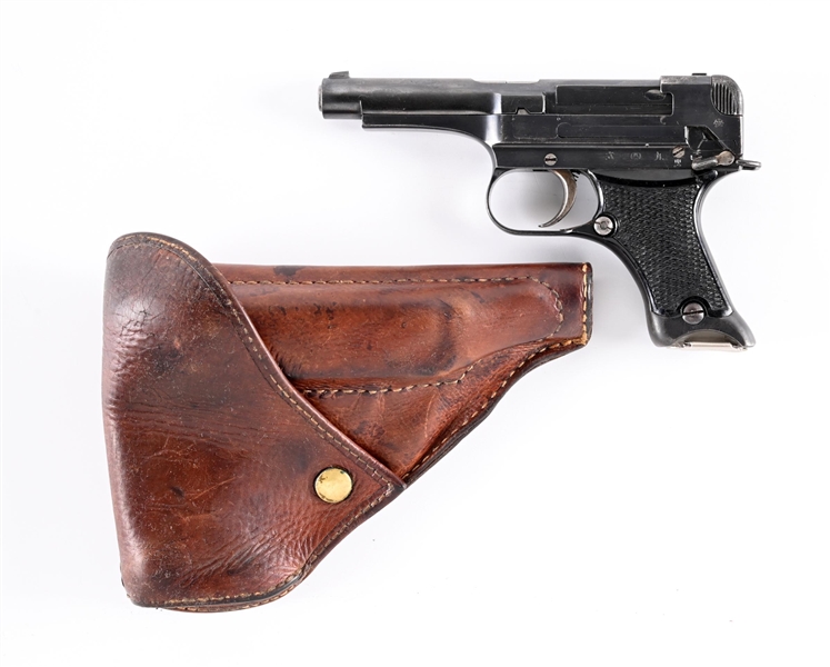 (C) JAPANESE TYPE 94 SEMI-AUTOMATIC PISTOL WITH HOLSTER.