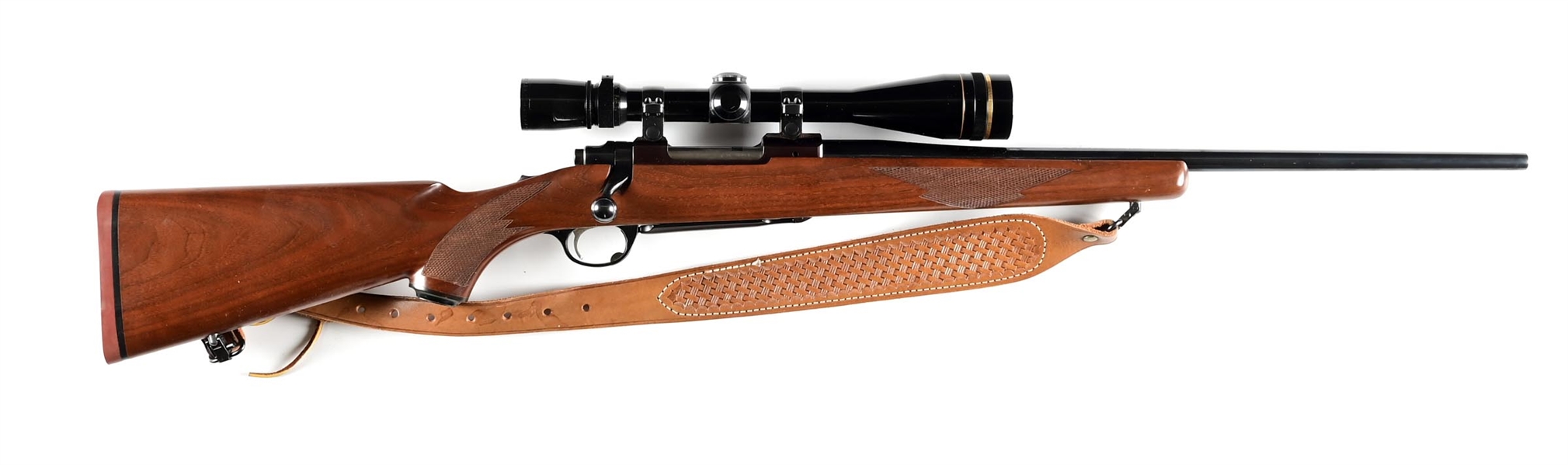 (M) RUGER M77 BOLT ACTION RIFLE.