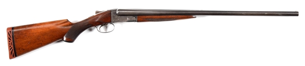 (C) ITHACA NID FIELD GRADE SIDE BY SIDE 16 GAUGE SHOTGUN 