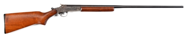 (C) HARINGTON RICHARDSON TOPPER M48 SINGLE SHOT SHOTGUN. 