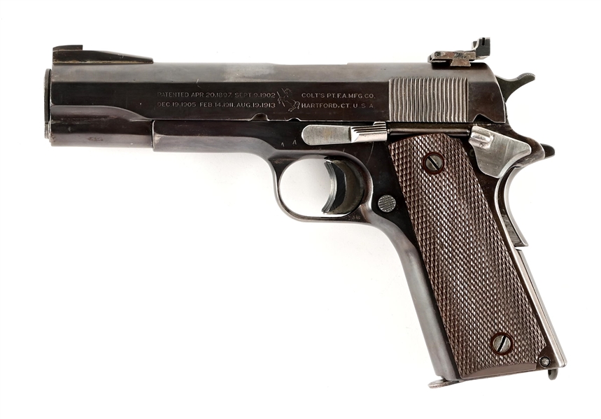 (C) CUSTOMIZED COLT MODEL 1911 U.S. ARMY .45 ACP TARGET PISTOL