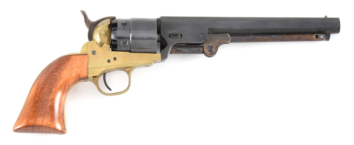 (A) BLACK POWDER ITALIAN REVOLVER