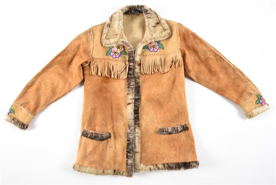 VINTAGE NATIVE BEADED JACKET