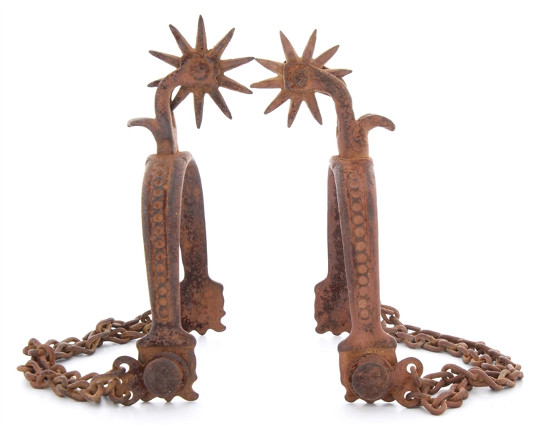 UNMARKED IRON SPURS