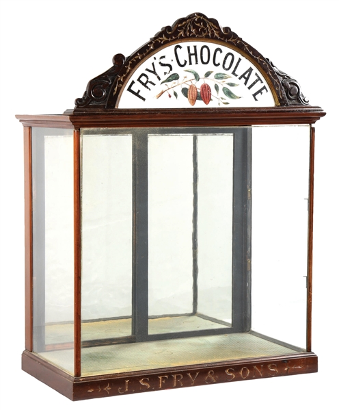 FRYS CHOCOLATE DISPLAY CASE