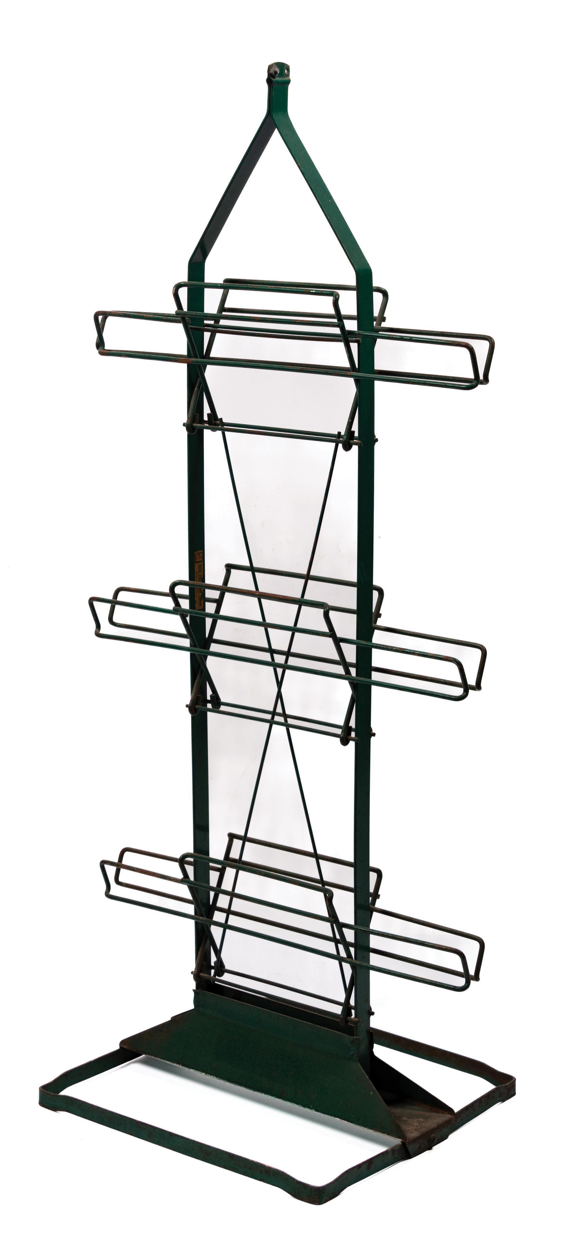 Lot Detail - METAL COCA-COLA BOTTLE RACK FRAME.