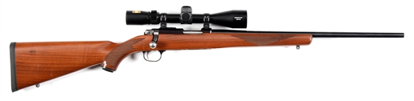 (M) BOXED  RUGER MODEL 77/22 .22 MAGNUM BOLT ACTION RIFLE.