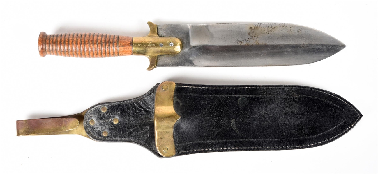 US MODEL 1880 HUNTING KNIFE. 