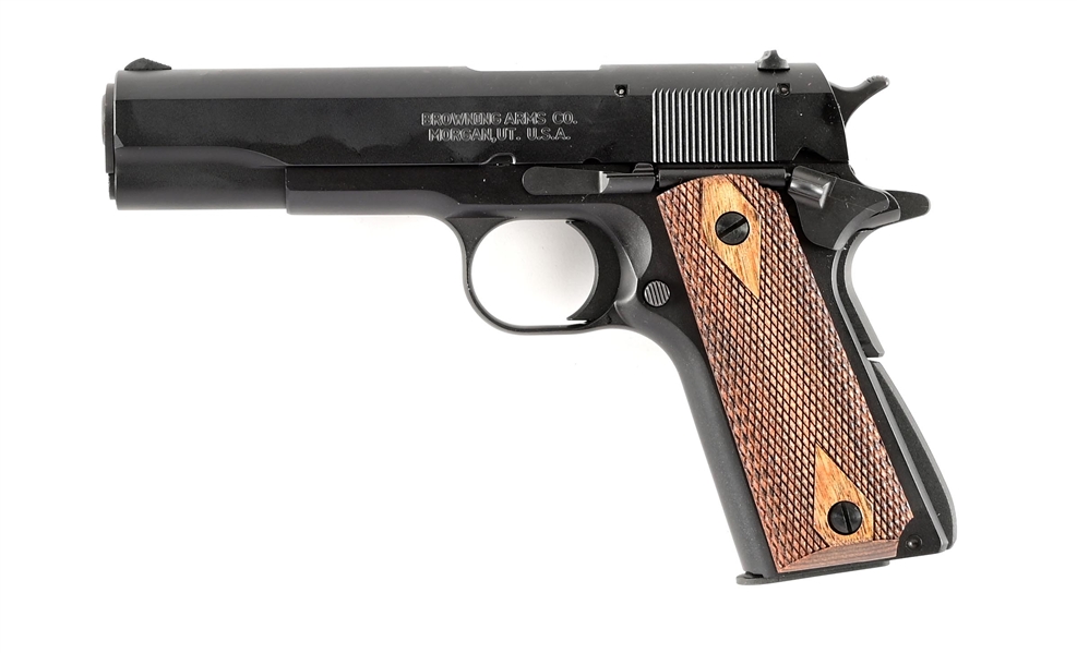 (M) BOXED BROWNING 1911-22 SEMI AUTOMATIC PISTOL.