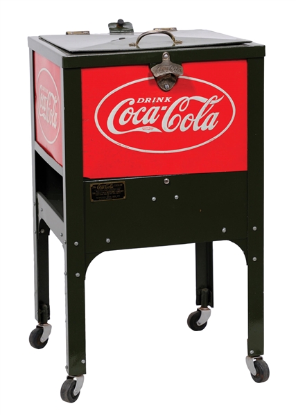 COCA-COLA JR GLASSCOCK COOLER 