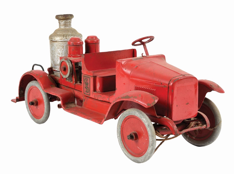 BUDDY "L" PRESSED STEEL FIRE ENGINE PUMP TRUCK