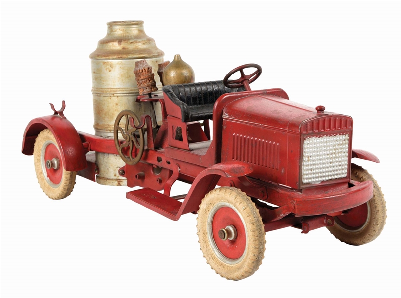 1920S KINGSBURY PRESSED STEEL FIRE ENGINE PUMP TRUCK