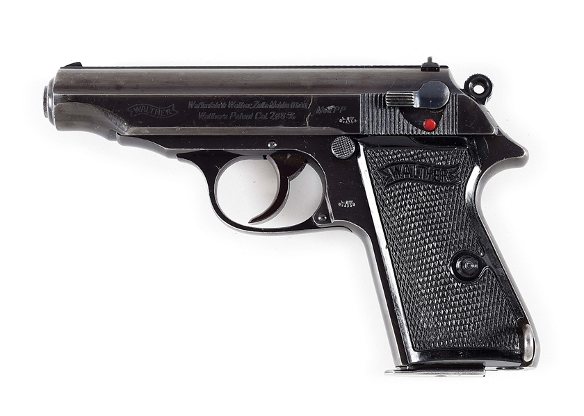 (C) SCARCE HIGH POLISH MILITARY WALTHER PP SEMI AUTMATIC PISTOL.