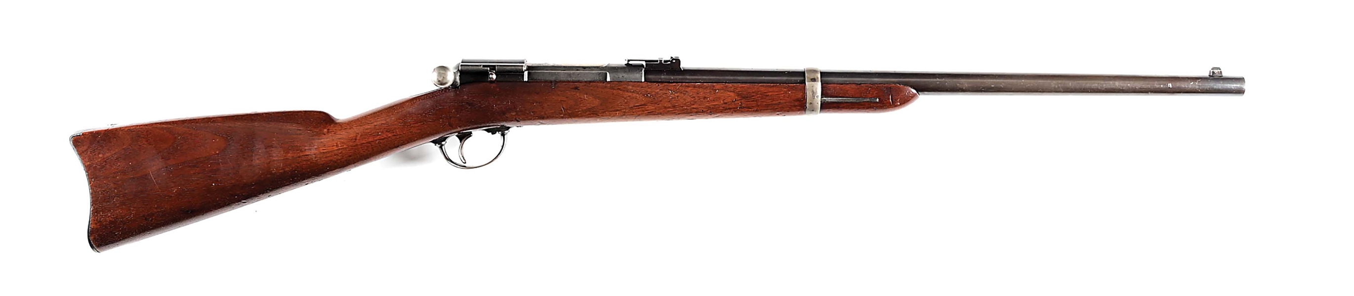 (A) FINE AND RARE US SPRINGFIELD MODEL 1871 WARD BURTON BOLT ACTION RIFLE.