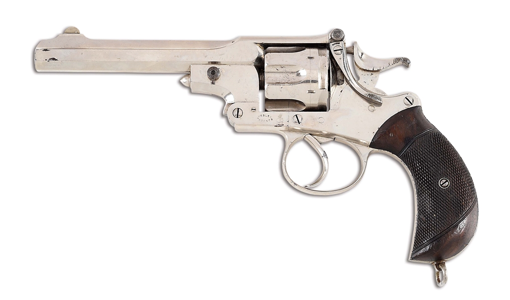 (A) RARE RETAILER MARKED WEBLEY-KAUFMANN NO. 2 DOUBLE ACTION REVOLVER.