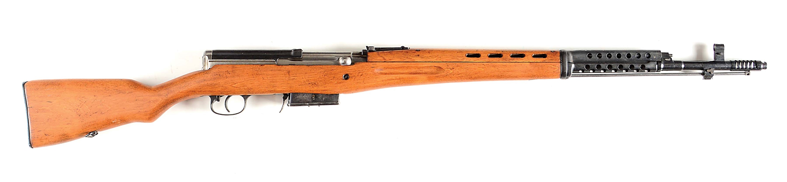 (C) FINNISH CAPTURE IZHEVSK SVT-40 SEMI AUTOMATIC RIFLE. 