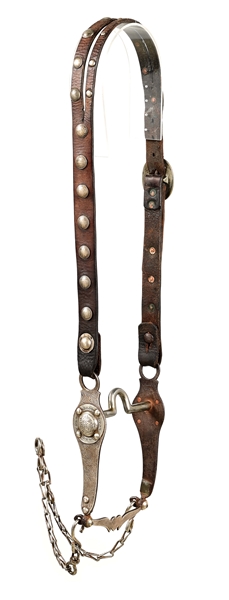 WELL MARKED QUALEY BROS PORT BIT ON EARLY HEADSTALL