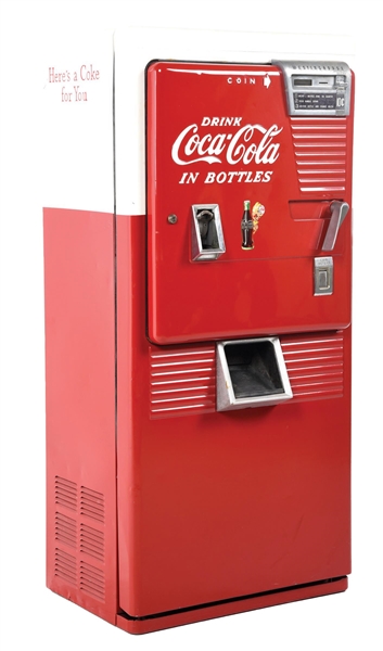 WESTINGHOUSE MODEL #42 10¢ COCA-COLA VENDING MACHINE.