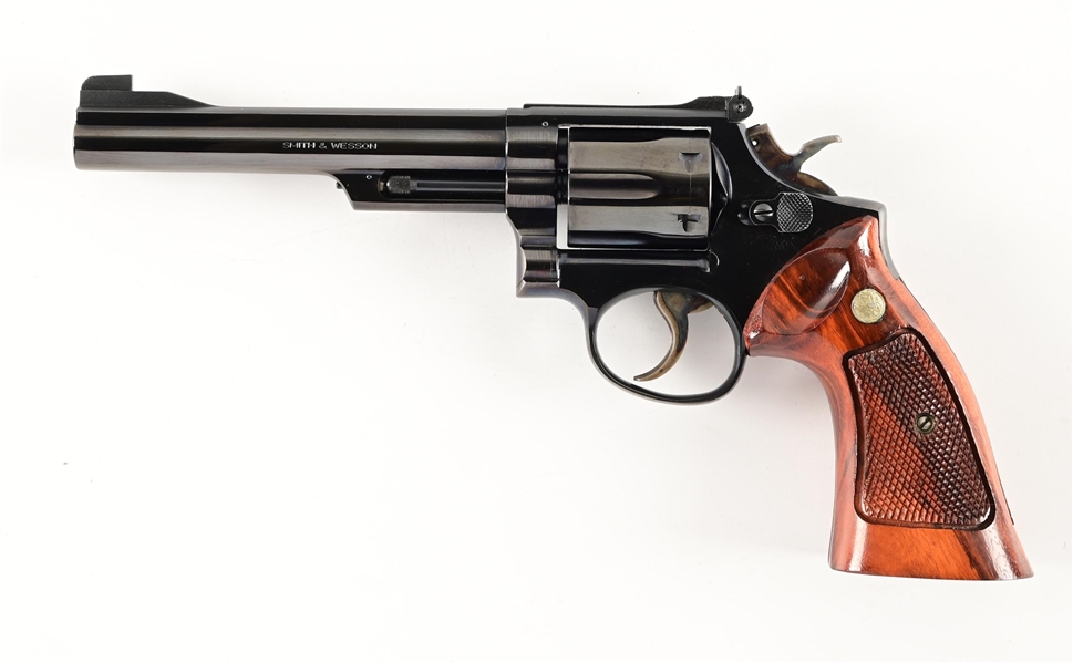 (C) BOXED SMITH & WESSON MODEL 19-3 .357 MAGNUM DOUBLE ACTION REVOLVER 