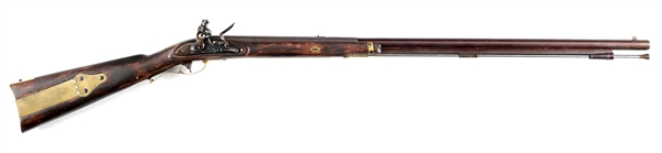 (A) NAVY ARMS REPRODUCTION HARPERS FERRY MODEL 1803 FLINTLOCK RIFLE.