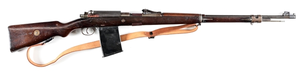 (C) WWI J.P. SAUER & SOHN GEWEHR 98 OUTFITTED IN TRENCH RIFLE CONFIGURATION.