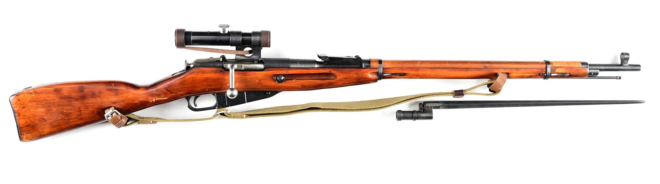 (C) IZHEVSK M91/30 PU SNIPER BOLT ACTION RIFLE.