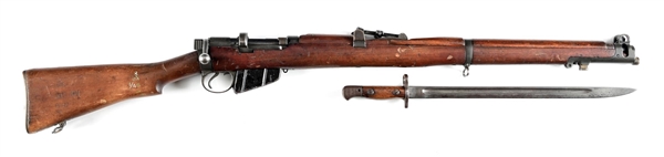 (C) LITHGOW AUSTRALIAN SMLE III* BOLT ACTION RIFLE WITH BAYONET.