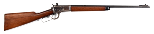 (C) WINCHESTER MODEL 1892 LEVER ACTION RIFLE.