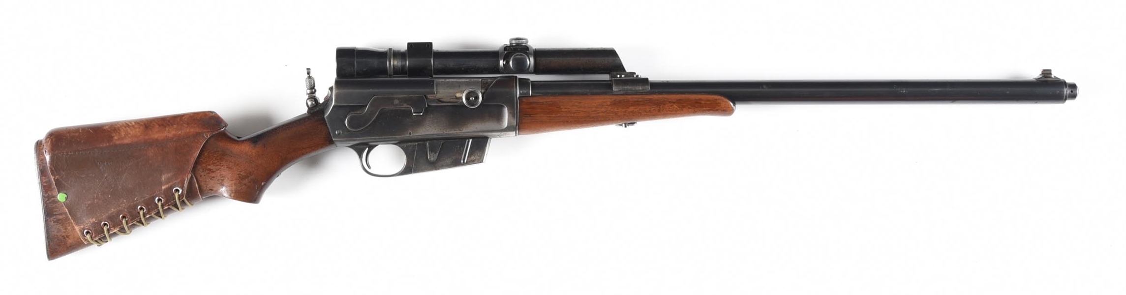 (C)RARE BARREL ADDRESS TYPE 9  REMINGTON MODEL 8 SEMI AUTOMATIC RIFLE.