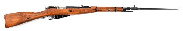 (C) ROMANIAN M44 MOSIN NAGANT BOLT ACTION CARBINE.