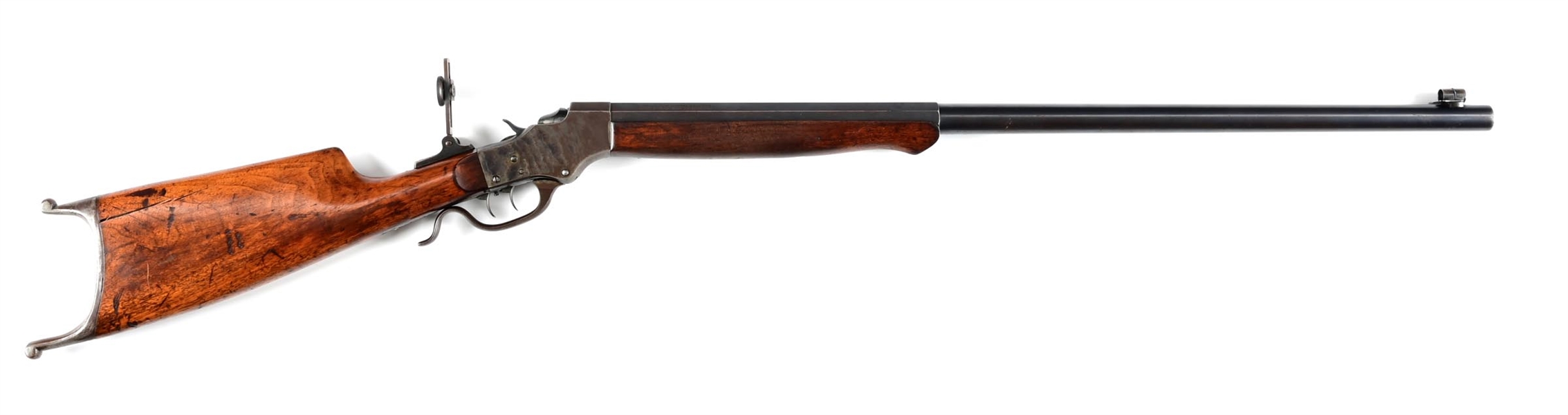 (C)  STEVENS NO 44 1/2 SINGLE SHOT TARGET RIFLE