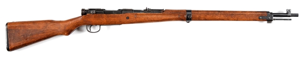 (C) LATE WAR NAGOYA TYPE 99 BOLT ACTION RIFLE.