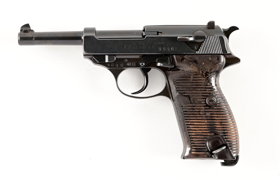 (C) BUNDESHEER MARKED COMMERCIAL WALTHER MODEL HP SEMI AUTOMATIC PISTOL.