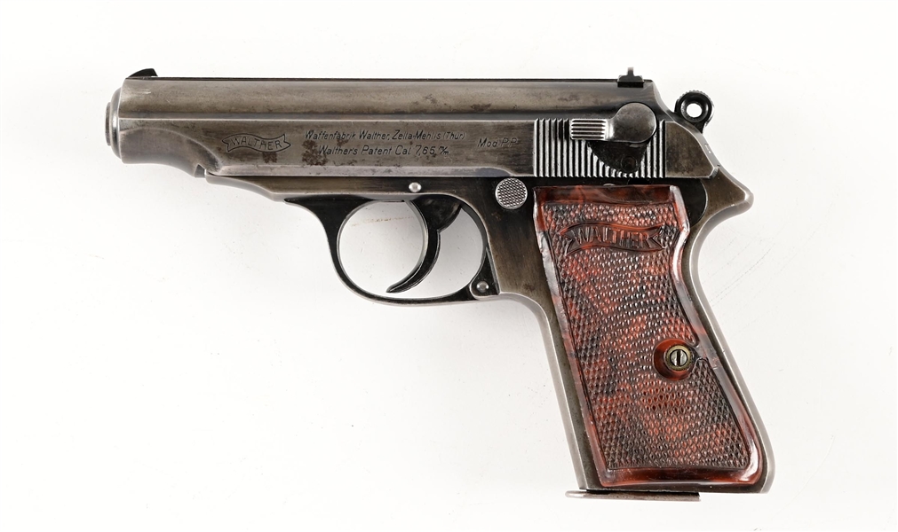 (C) PRE WAR WALTHER PP SEMI AUTOMATIC PISTOL.