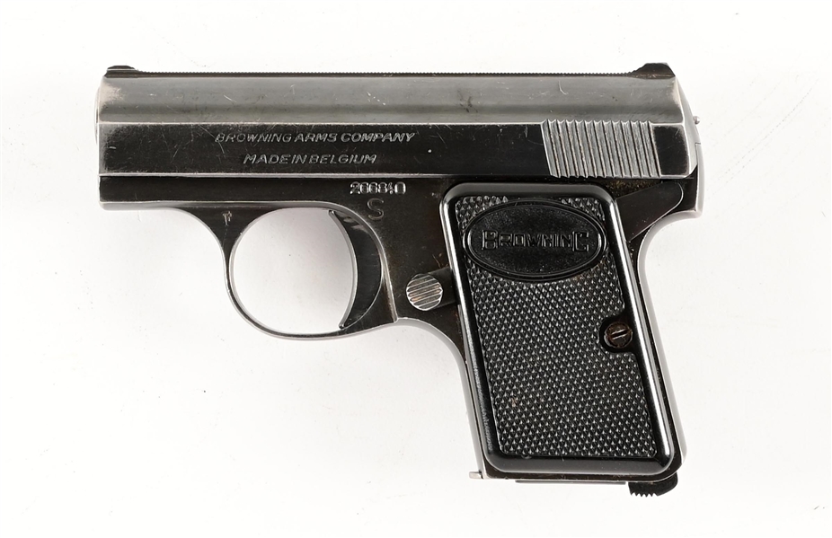 (C) BROWNING BABY SEMI AUTOMATIC PISTOL.